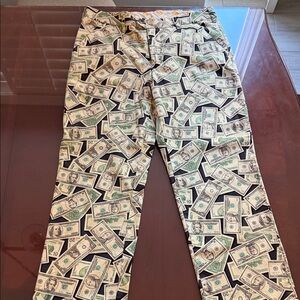 Stylish Money Print Men's Pants